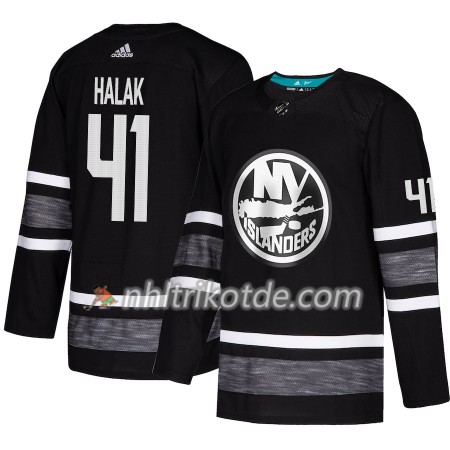 New York Islanders Trikot Jaroslav Halak 41 2019 All-Star Adidas Schwarz Authentic - Herren